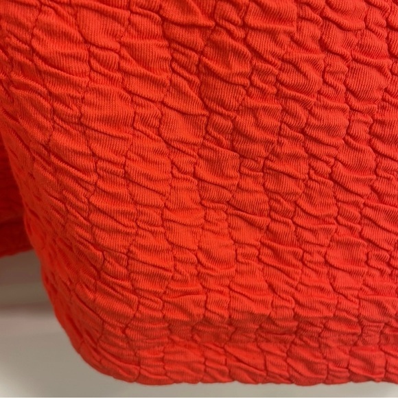 Nwt lululemon orange jacket size 8 Rippled full zip jacket - Picture 5 of 7